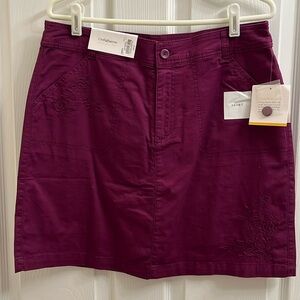 Croft & Barrow skort